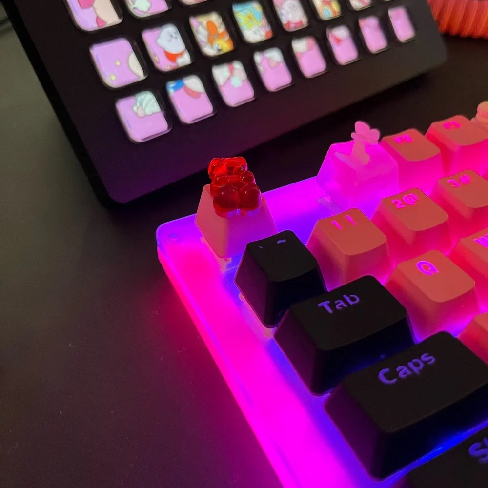 Kawaii Pink Artisan Keycap